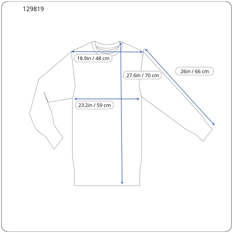 Suéter Lyle & Scott Para Hombre XL Con Logo Gris Cuello Redondo De Manga Larga - Imagen 3 de 4