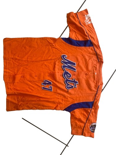 トムグラビン ニューヨークメッツ Tom Glavine No. 47 Pitcher New