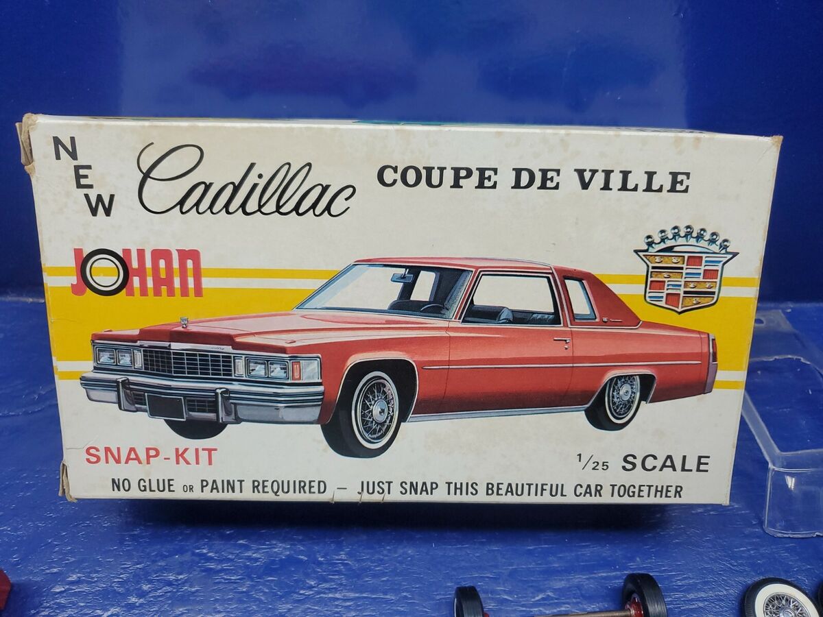 Jo-Han GM New Cadillac Coupe De Ville 1/25 Model Kit #15102 Jo-Han GM New Cadillac Coupe De Ville 1/25 Model Kit #15102