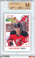 POP 1: Jacob Josefson RC BGS 9.5: 2010-11 O-Pee-Chee Rookie Card Gisto #529. rookie card picture