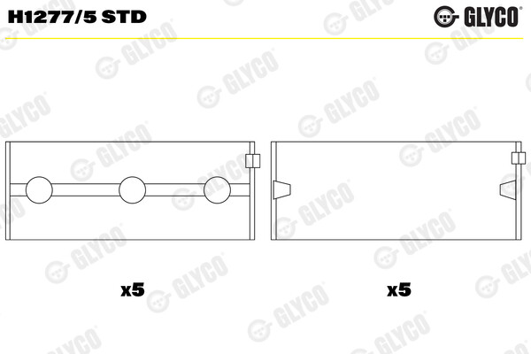 Glyco Kurbelwellenlager FüR Suzuki Grand Vitara I FT GT 2.0 4X4 JT TE TD-image
