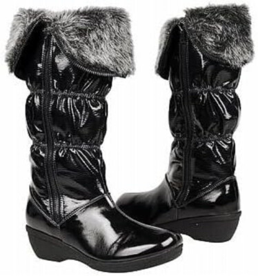 Kenneth Cole Reaction Kids' Cookie Snow Pre/Grd (Black 5.5 M)