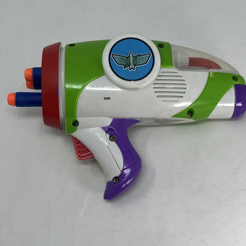 Disney/Pixar Buzz Lightyear Of Star Command Foam Dart Blaster - Mattel 2009 Foto 4 de 4