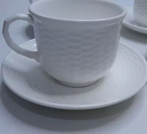Wedgwood Nantucket Basketweave Cup/Saucer