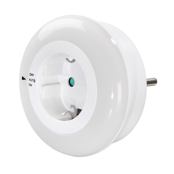 "Hama Led-Nachtlicht \"Circle\" M. Integr. Steckdose, Lichtsensor, BerüHrungsschutz"-image