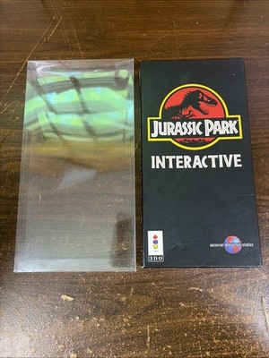 Jurassic Park Interactive  3DO, 1994 CIB Complete