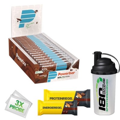 (48,01EUR/kg) Powerbar Protein Plus Bar 52% 20 x 50g Riegel  + Bonus