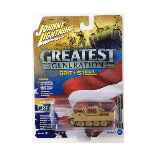 Johnny Lightning Diecast Toy WWII German Panther-G Tank NM