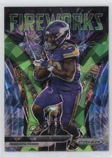 2021 Panini Prizm Fireworks Green Ice Prizm Dalvin Cook #F-2 10dj