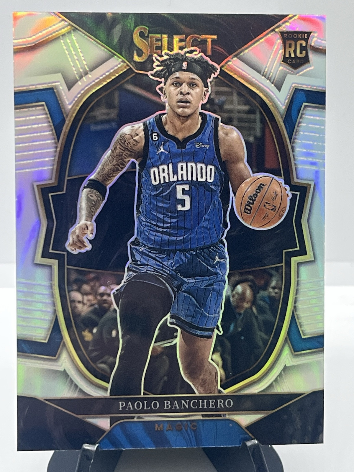 2022-23 Panini Select Paolo Banchero Silver Concourse Prizm RC #72 Magic