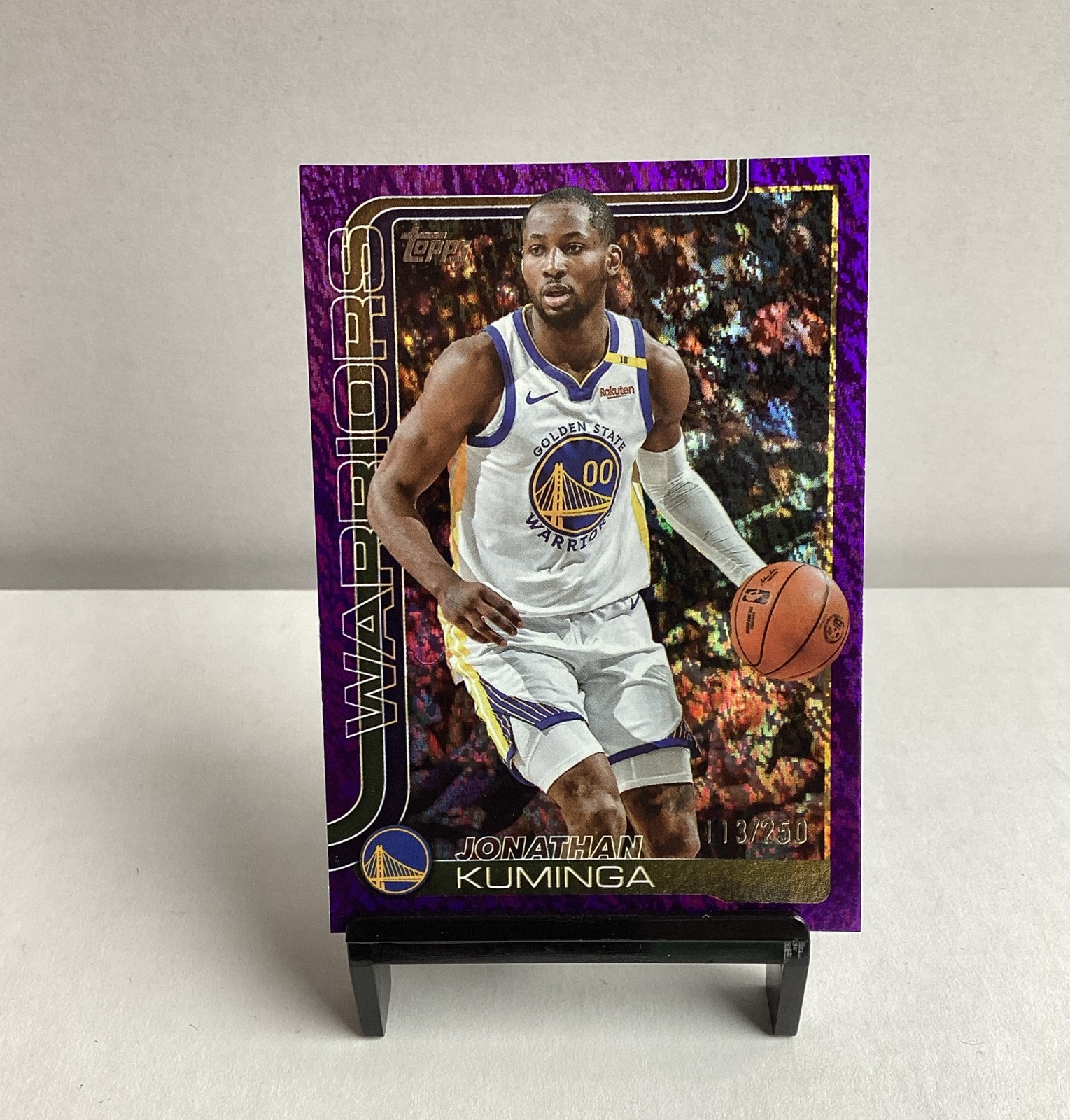2025-26 Topps - Jonathan Kuminga #138 Purple Holofoil /250
