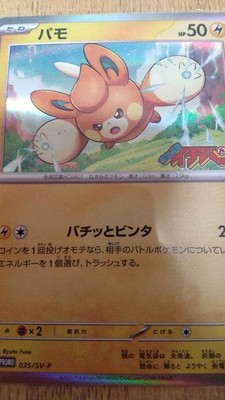 Korokoro Ichiban April issue supplement Pamo Retro Promo Rare Pokemon Card Game
