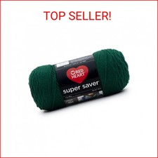RED HEART Super Saver Yarn, Hunter Green
