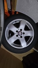4x Mercedes Benz W203 C-Klasse 16 Zoll Alufelgen inkl. Sommerreifen 205/55 R16
