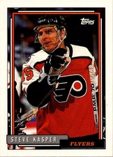 1992-93 Topps #150 Steve Kasper Philadelphia Flyers