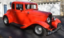 1932 Ford Other 5 Window Coupe Hot Rod Steel Body Vette Rear