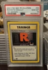 PSA 10 Rocket's Hideout 63/64 Neo Revelation-1st Edition Low Pop GENGAR