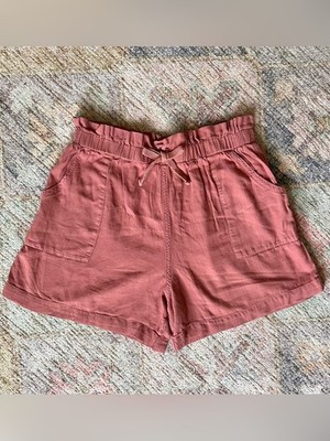 art class Rusty Rose Drawstring Pocket Shorts