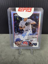 2023 Topps Chrome - Rookie Auto Hayden Wesneski #RA-HW Refractor /499 RC D-4