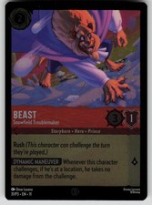 Beast - Snowfield Troublemaker Cold Foil Promo Disney Lorcana TCG 31/P3 NM