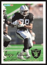 Greg Robinson, 1994 Fleer, #244, Los Angeles Raiders,