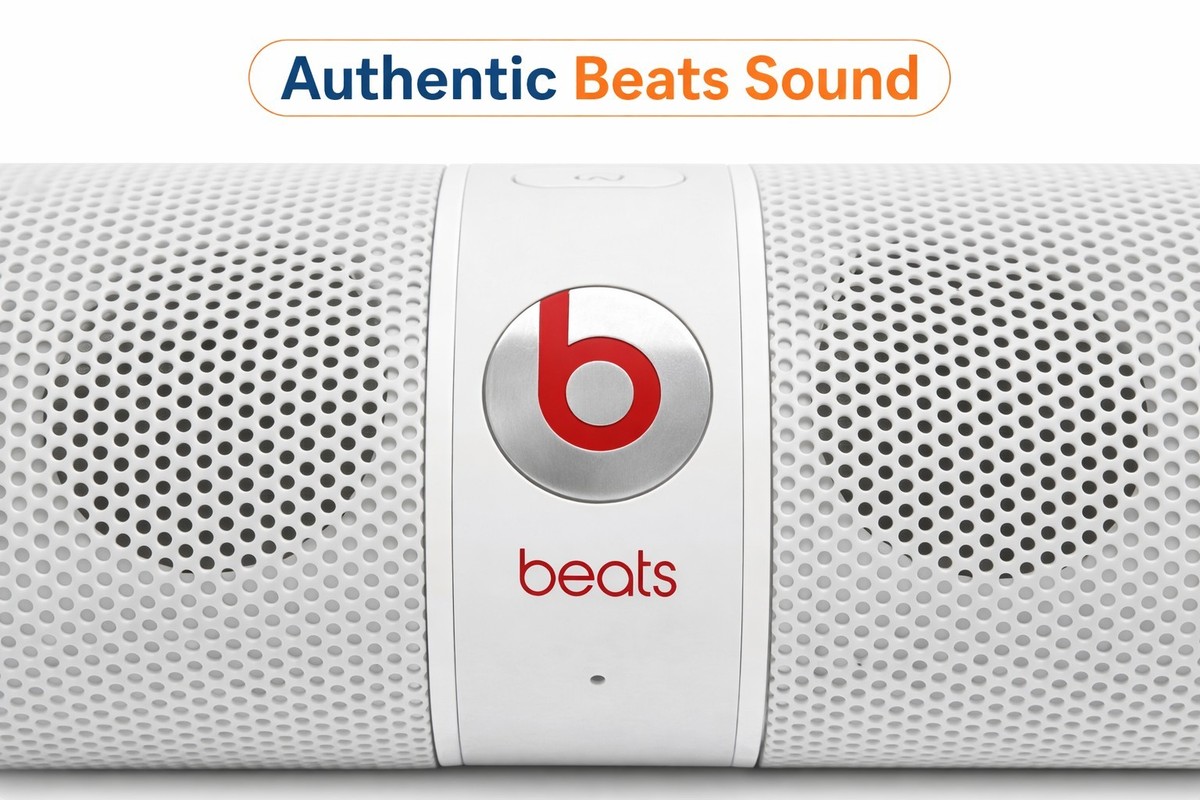 Beats Pill 1Wireless Bluetooth Speaker White Used Portable Loud