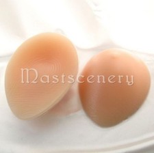 Silicone Breast Forms Bra Enhancers Enhancer Mastectomy Prosthesis 2PCS