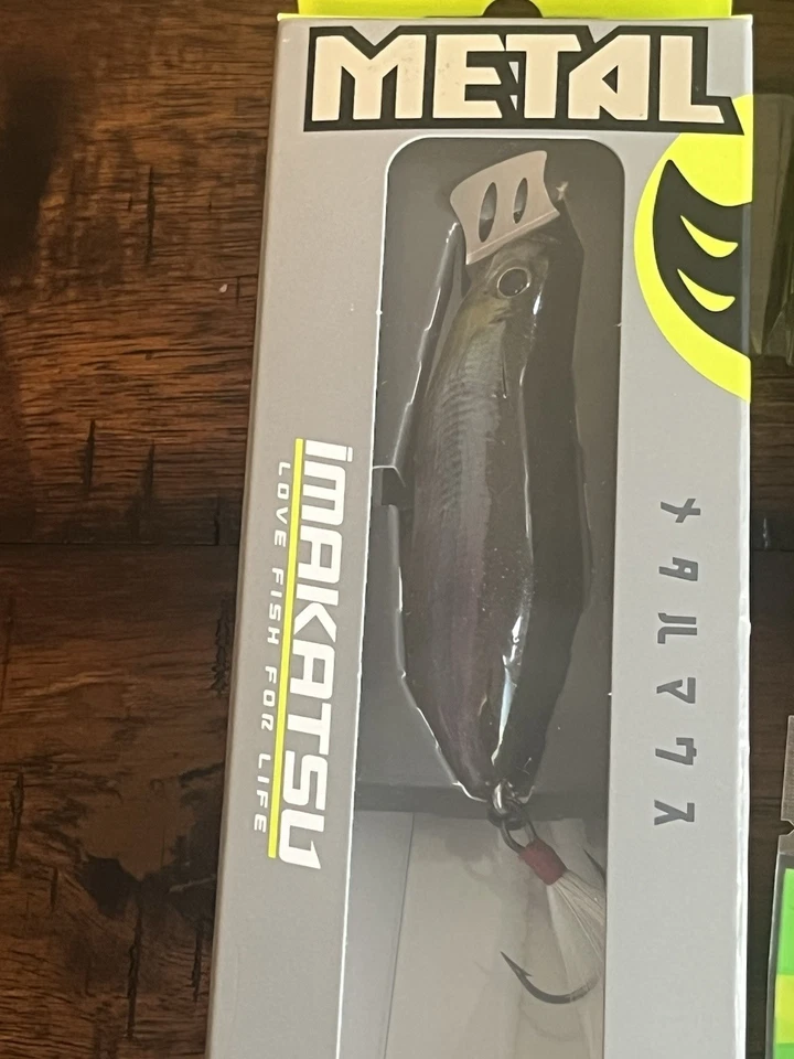 (Lote de 9) Señuelos de pesca JDM Topwater Jerkbaits Terminal Plásticos Cebo para insectos *NUEVO* Foto 2 de 4