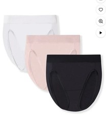 Vanity Fair Radiant Womens Brief Underwear Panties 360 Comfort 3 Pairs Small