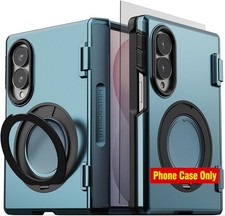 QuickStand Pro Case for Samsung Galaxy Z Fold 8 - Ice Blue, Magnetic Ring Stand