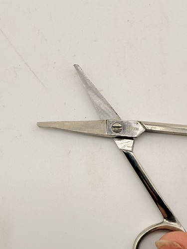 Vintage Scissors Shears Revlon Brazil Little Scissors 4” - Picture 7 of 7