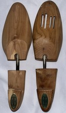 FLORSHEIM Travel Tree Shoe Keepers Stretchers Wood Large 11.5  EUC FREE SHIPPING