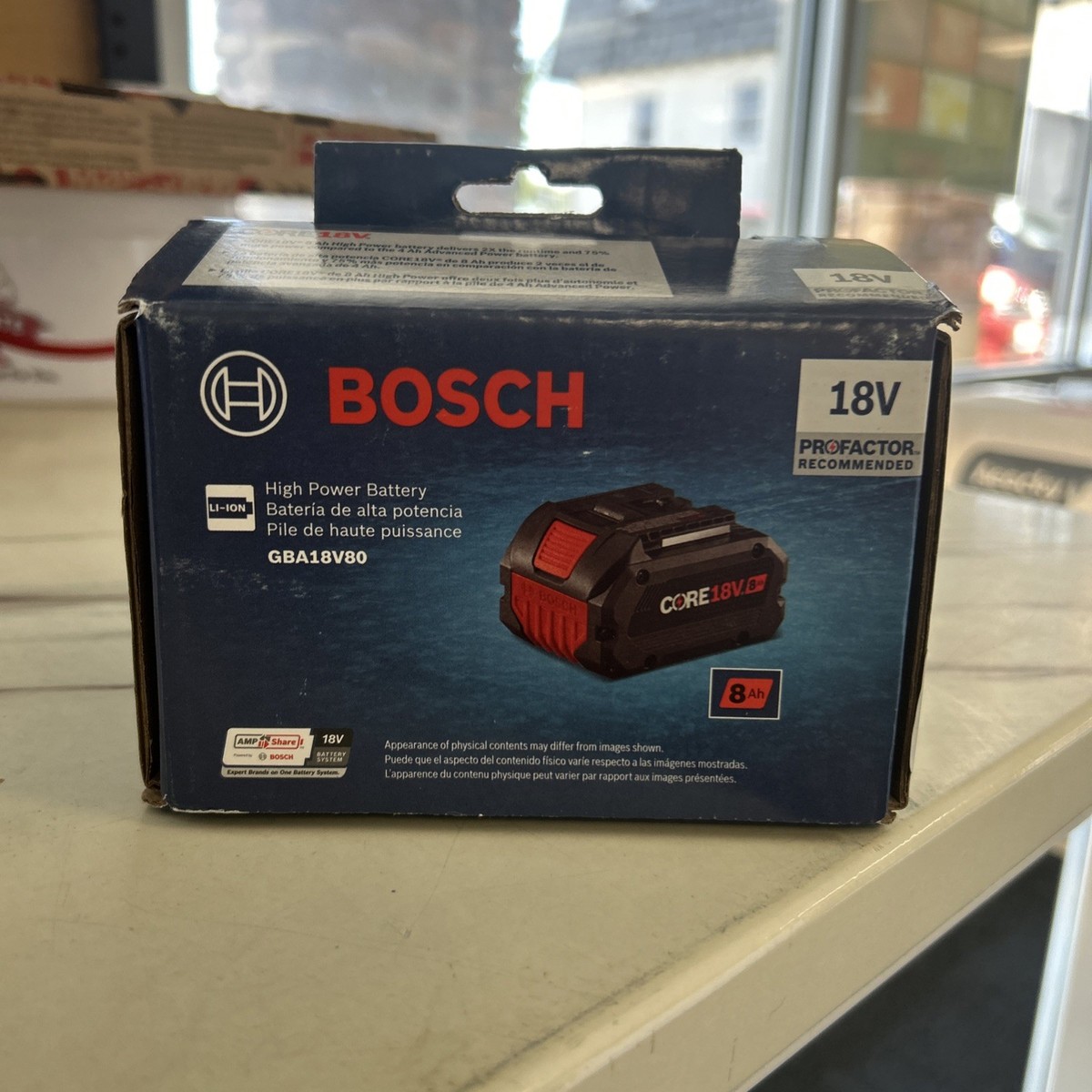 Bosch GBA18V80 Core 18V 8.0 Ah Lithium-ion Battery for sale