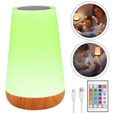 Nachttischlampe Nachttischlampen Leselicht Touch dimmbar klein für Nachttisch