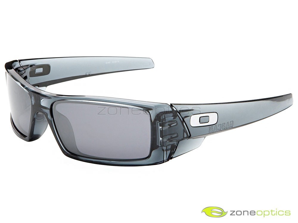 Oakley Gascan Sunglasses 03-481 Crystal Black/Black Iridium