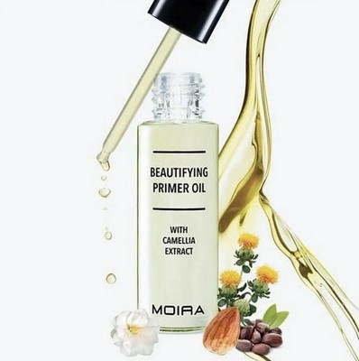 MOIRA BEAUTIFYING PRIMER OIL with Camellia Extract 28 ML/0.9467 Fl Oz