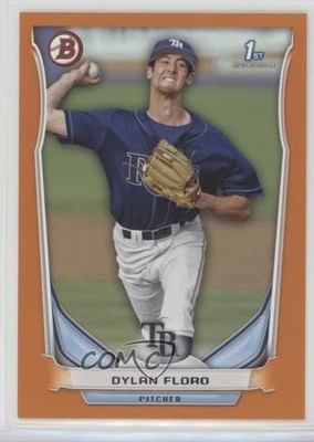 2014 Bowman Prospects Orange 21/250 Dylan Floro #BP16 fm0