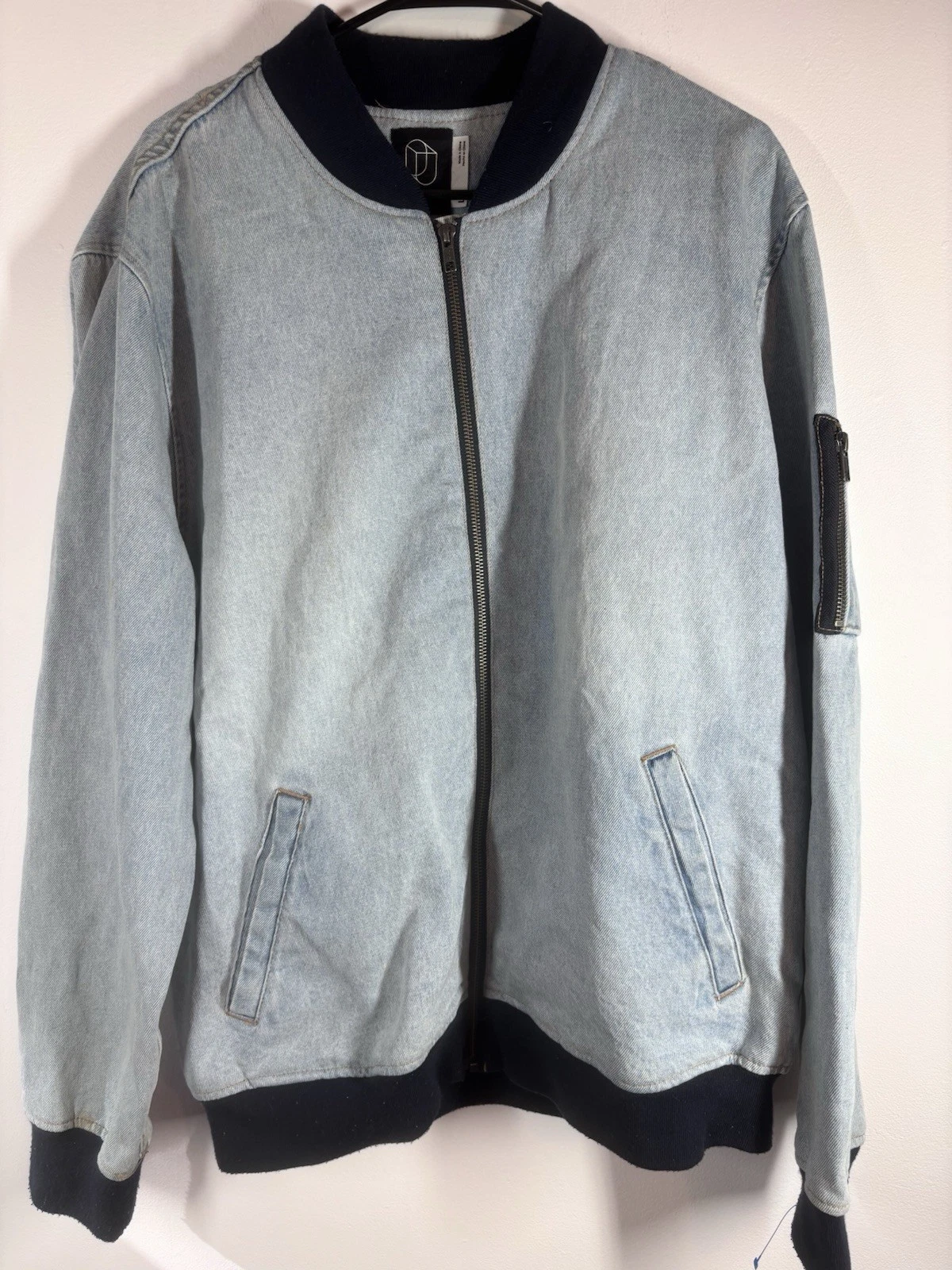 Original Use Men’s Washed Denim Jacket Size L