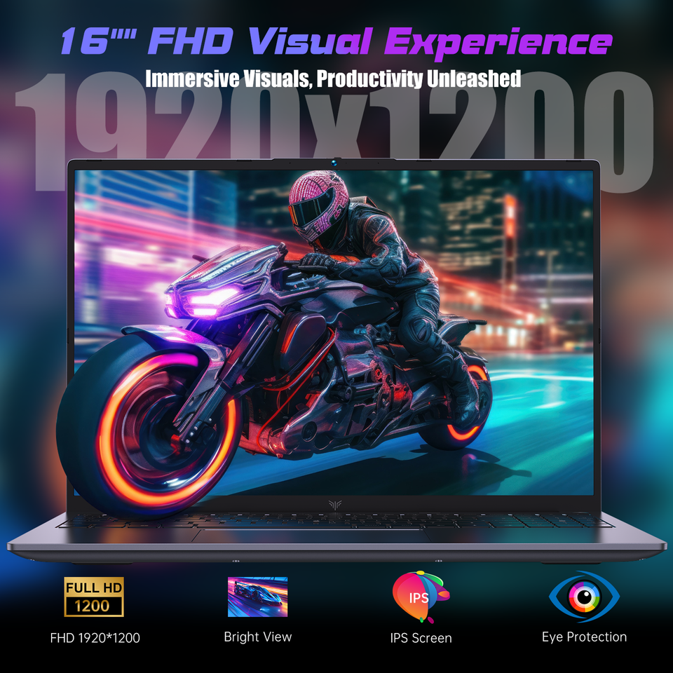 ACEMAGIC RX16 Gaming Laptop, AMD Ryzen 9 6900HX (8C/16T) 16GB LPDDR5 ...