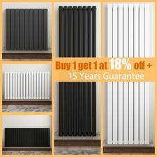 Designer Horizontal Vertical Flat Panel Oval Column Radiator Central Heating Rad
