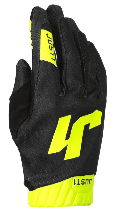 JUST1 J-FLEX 2.0 MX MOTOCROSS GLOVES BLACK FLUO YELLOW SIZE XXL