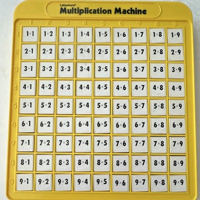 Lakeshore Multiplication Machine Mathematics Toy for Ages 4-11