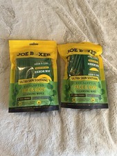 2 Joe Boxer Eucalyptus Face  Body Cleansing Wipes, 30 Individually Wrapped 2