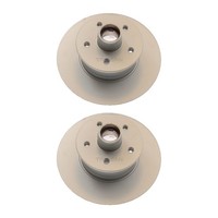 2 Bremsscheiben Voll Ø 278 Mm Triscan Passend FüR U.A. Vw Transporter