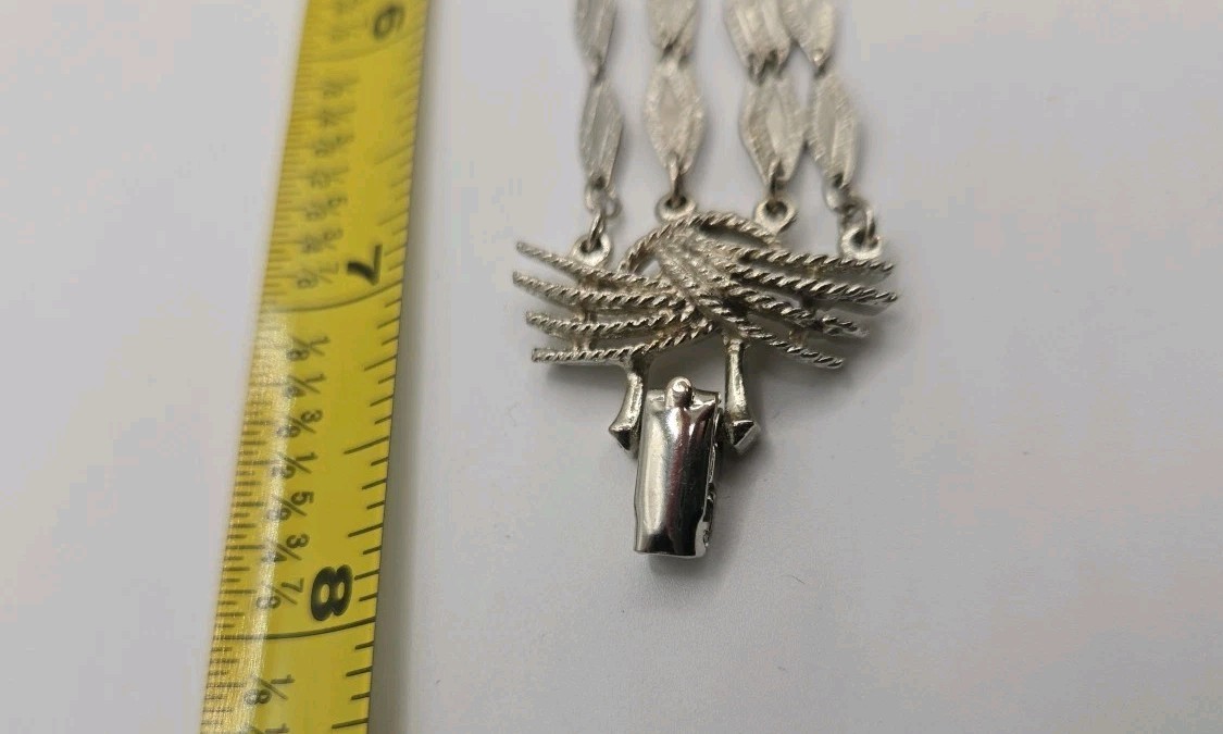 Bracelet Silverstone Multistrand Chain Sparkle Vt… - image 8