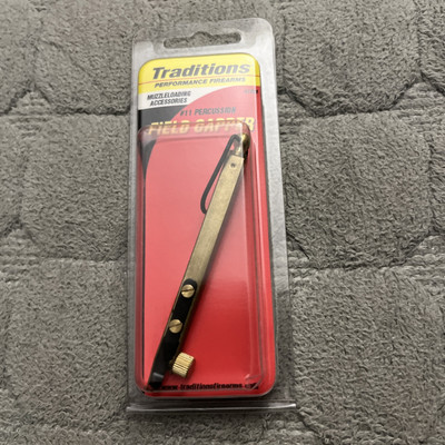 Traditions # 11 Percussion Solid Brass Field Capper # A1291 New!