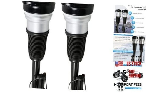 2 PCS Front Air Suspension Shock Struts Shock Absorber Fit for 2WD Mercedes  - Picture 1 of 9