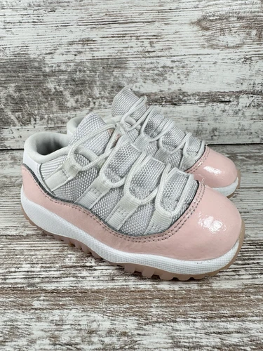 Scarpe da ginnastica bambino Nike Air Jordan 11 retrò basse 'Legend Pink' rosa bianco taglia 8C #2