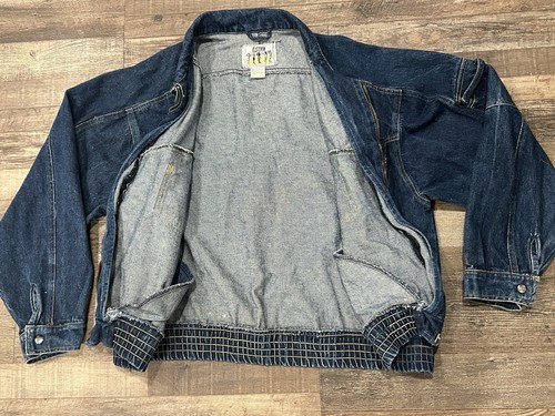 Vintage - LAGUNA - Blue Denim Jean Jacket Men’s Size Large - Picture 4 of 9