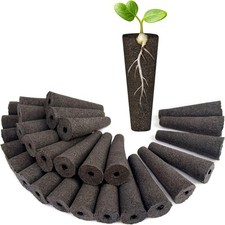 60-Pack Hydroponic Seed Pods for AeroGarden, Peat Sponges for Indoor Garden 2.36 per gallon